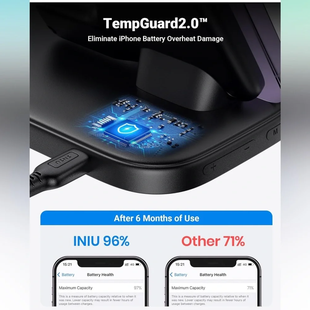 3 in 1 wireless charging stand